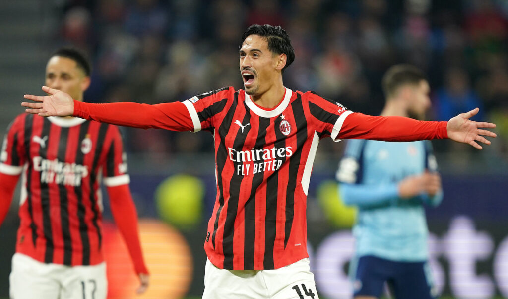 Tijjani Reijnders AC Milan Slovan Bratislava-Milan 2-3 Champions League 2024-2025