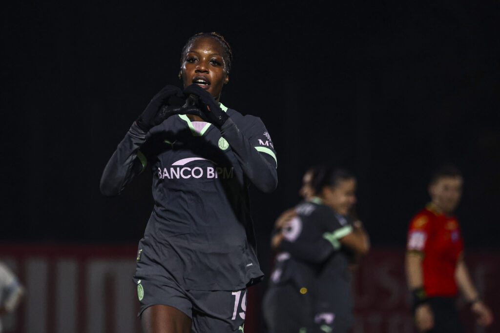 Evelyn Ijeh, calciatrice del Milan Femminile (getty images)