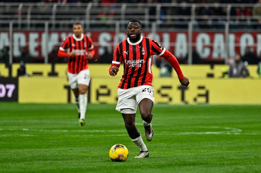Youssouf Fofana AC Milan Milan-Juventus 0-0 Serie A 2024-2025
