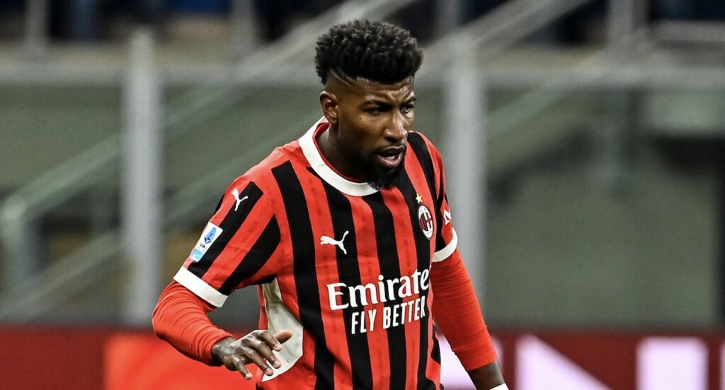Emerson Royal AC Milan Milan-Juventus 0-0 Serie A 2024-2025