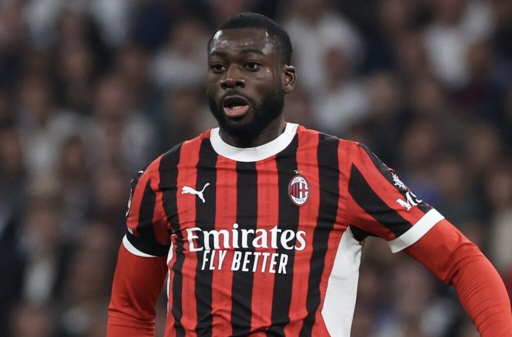 Youssouf Fofana AC Milan Real Madrid-Milan 1-3 Champions League 2024-2025