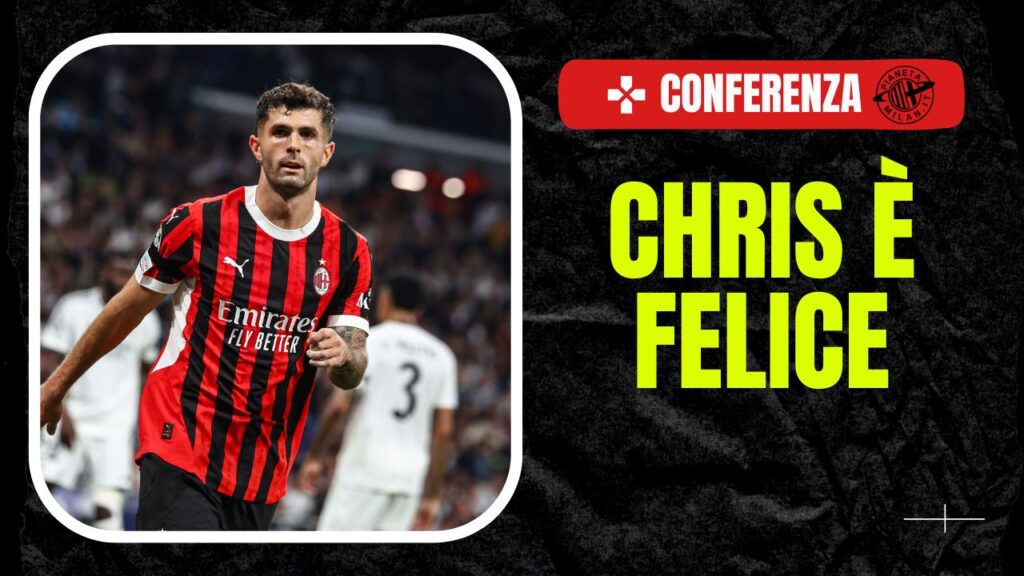 AC Milan Pulisic conferenza stampa USA