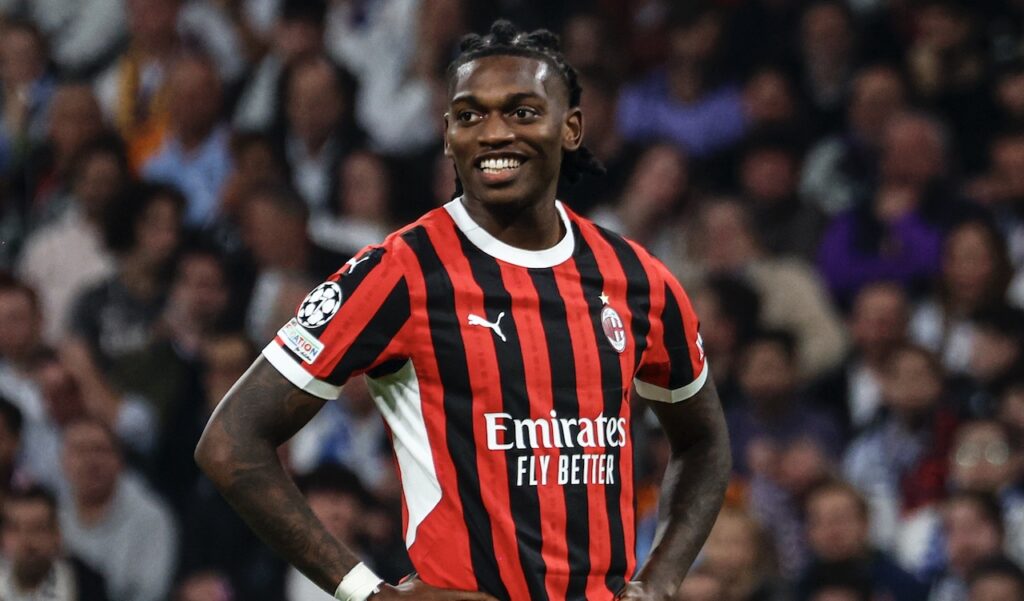Rafael Leao AC Milan Real Madrid-Milan 1-3 Champions League 2024-2025