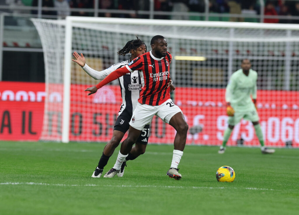 Youssouf Fofana AC Milan Milan-Juventus 0-0 Serie A 2024-2025