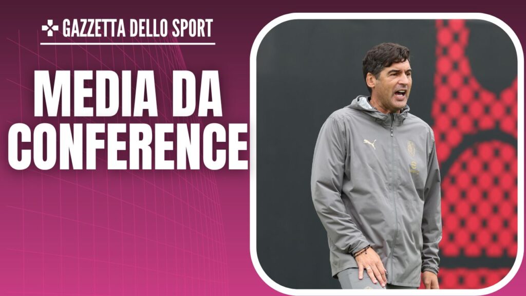 Paulo Fonseca AC Milan allenamento Milanello