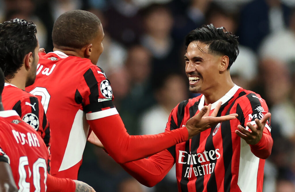 Tijjani Reijnders AC Milan Real Madrid-Milan 1-3 Champions League 2024-2025