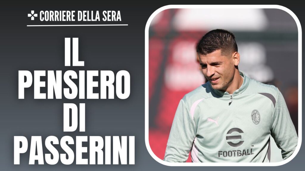 Álvaro Morata AC Milan allenamento Milanello
