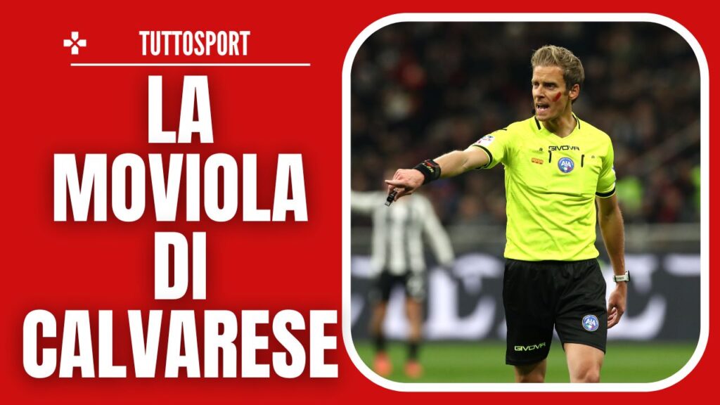 Moviola Milan-Juventus Serie A 2024-2025 arbitro Chiffi