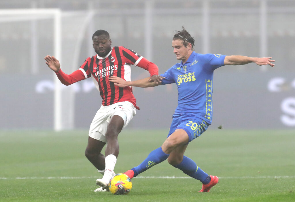 Youssouf Fofana AC Milan Milan-Empoli 3-0 Serie A 2024-2025
