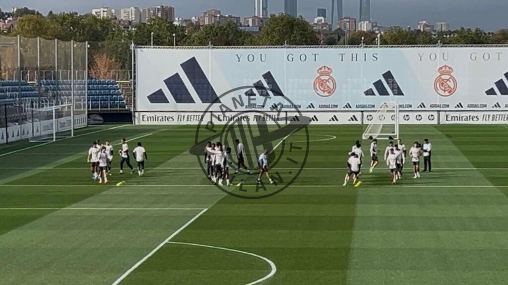 Real Madrid-Milan Champions League 2024-2025 allenamento
