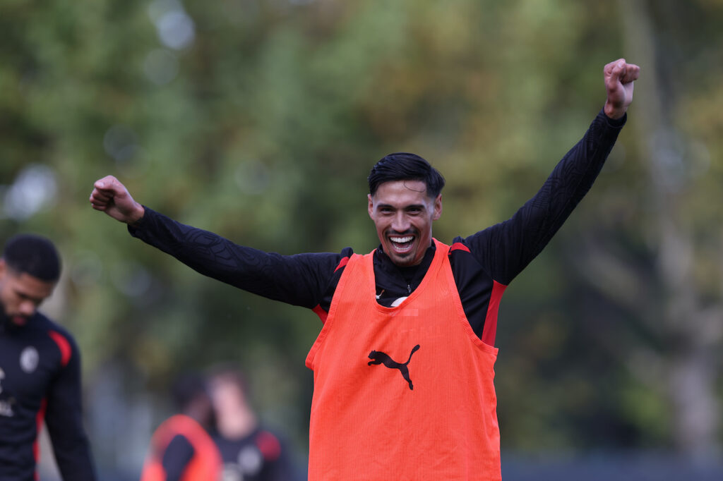 Tijjani Reijnders AC Milan allenamento Milanello
