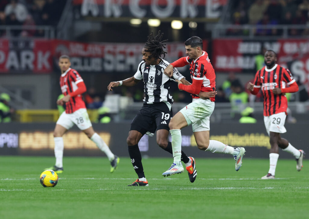 Álvaro Morata AC Milan Milan-Juventus 0-0 Serie A 2024-2025