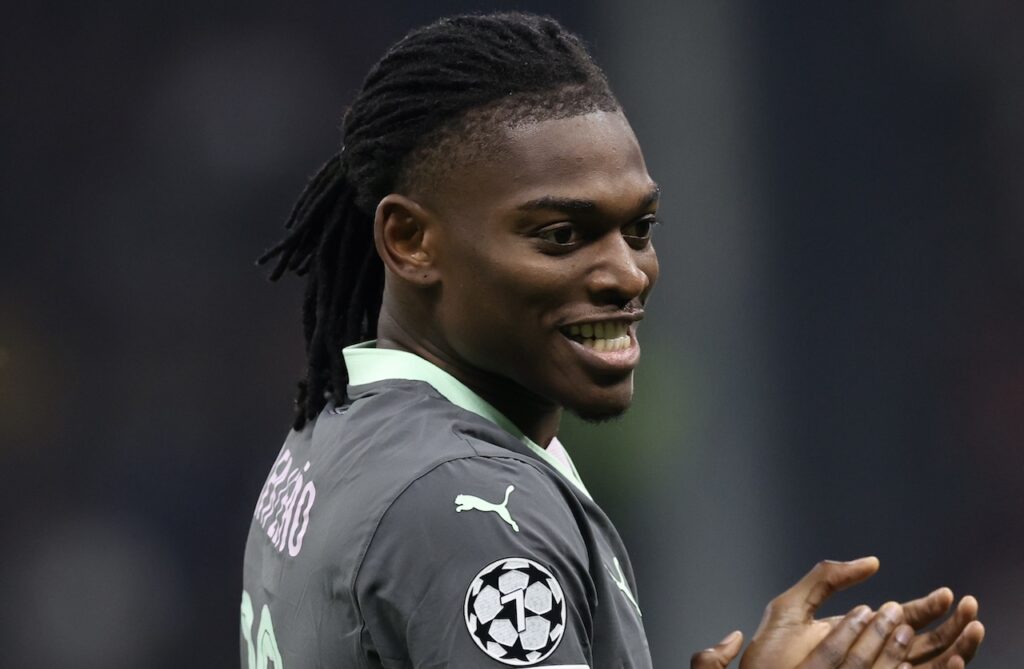 Rafael Leao AC Milan Milan-Bruges 3-1 Champions League 2024-2025