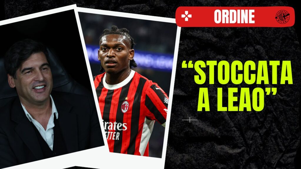 Rafael Leao AC Milan allenamento Milanello Fonseca