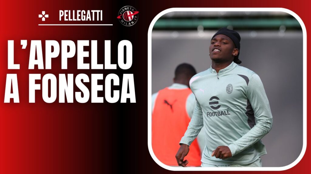 Rafael Leao AC Milan allenamento Milanello