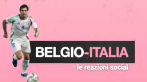 Belgio-Italia, tutti pazzi per l'ex Milan Tonali | VIDEO (screen Gazzetta.it)