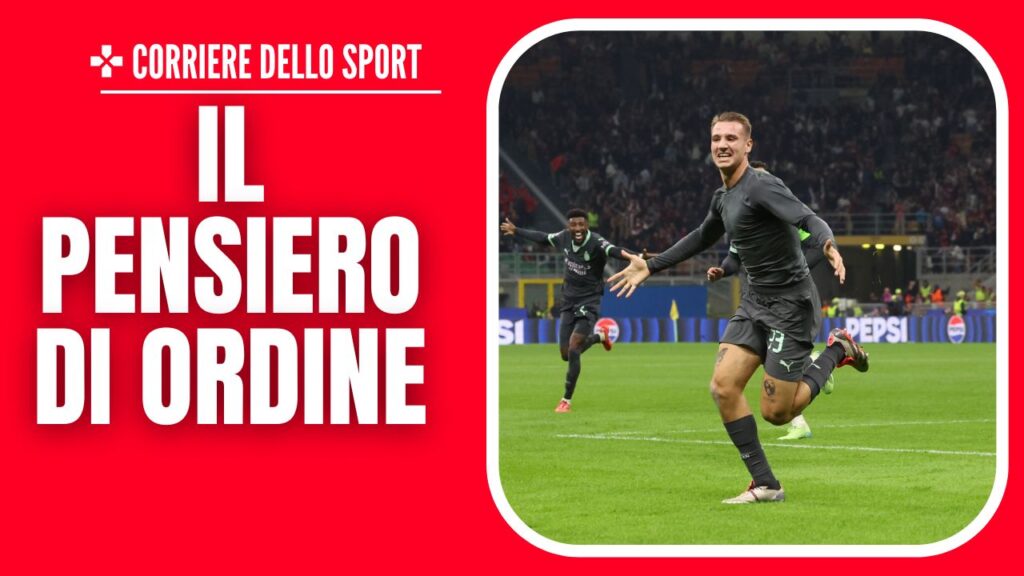 Francesco Camarda AC Milan Milan-Bruges 3-1 Champions League 2024-2025