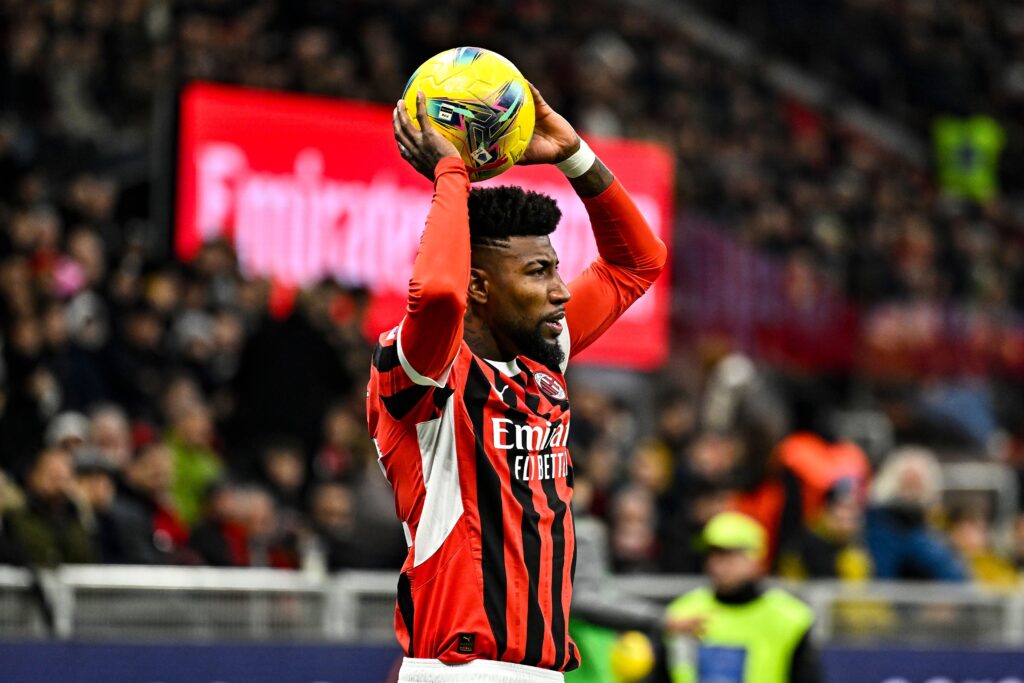 Emerson Royal AC Milan Milan-Juventus 0-0 Serie A 2024-2025