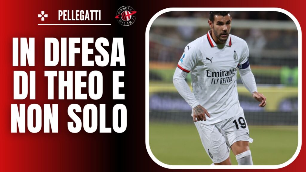 Theo Hernández AC Milan Cagliari-Milan 3-3 Serie A 2024-2025