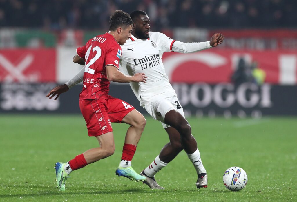Youssouf Fofana AC Milan Monza-Milan 0-1 Serie A 2024-2025