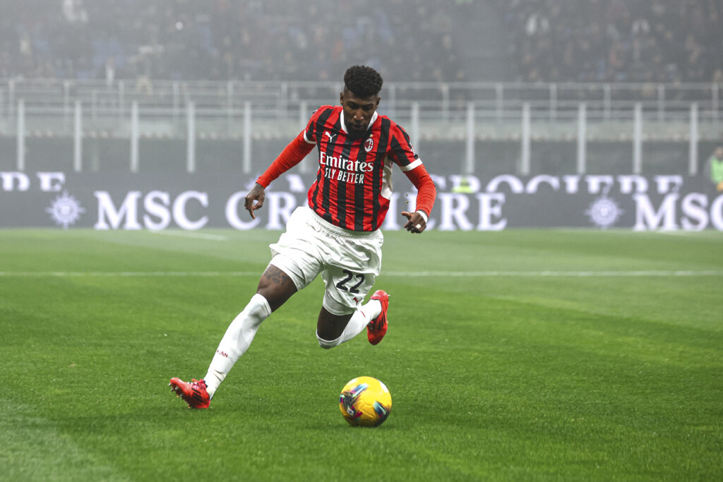 Emerson Royal AC Milan Milan-Empoli 3-0 Serie A 2024-2025
