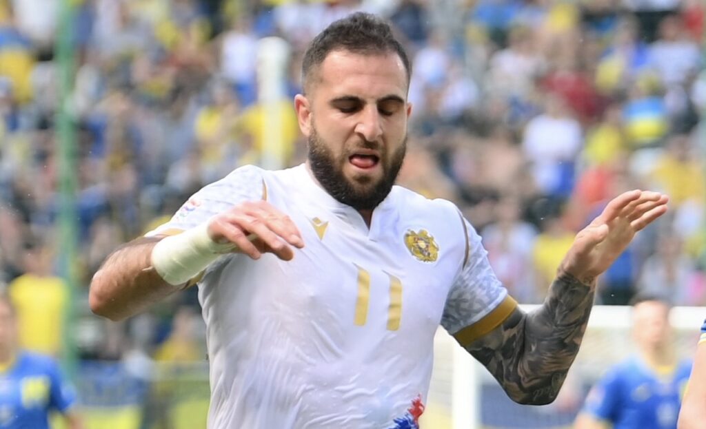 Tigran Barseghyan Slovan Bratislava Armenia
