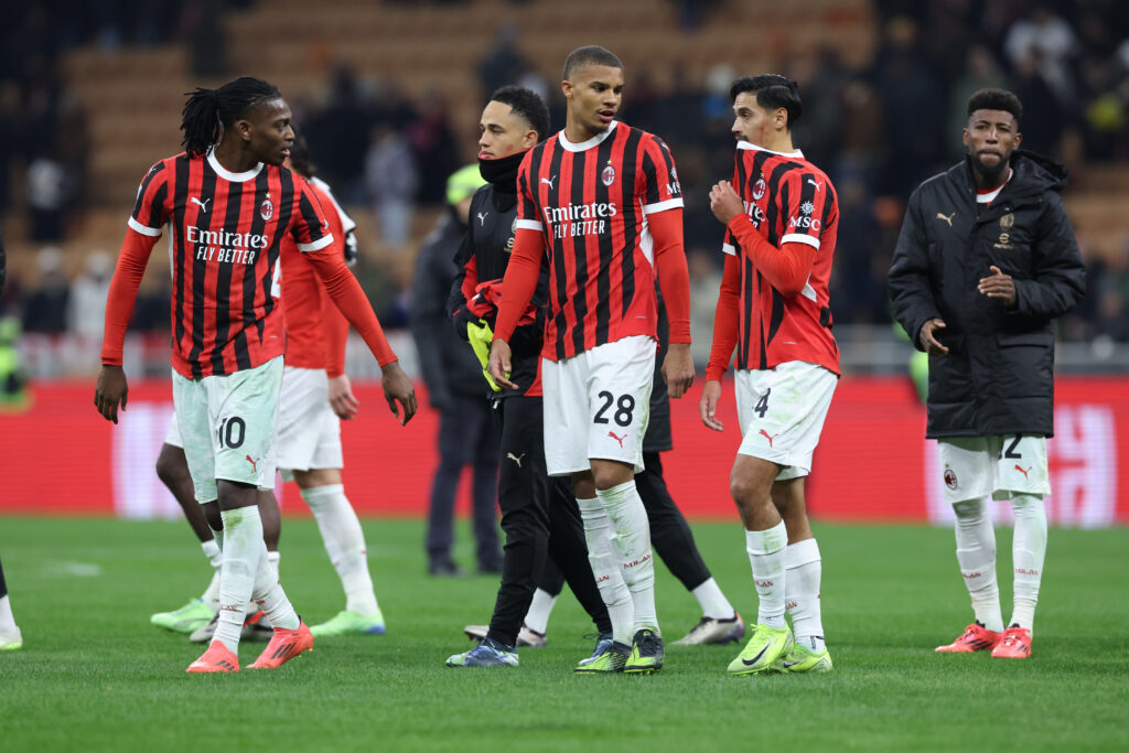 Giocatori AC Milan Milan-Juventus 0-0 Serie A 2024-2025