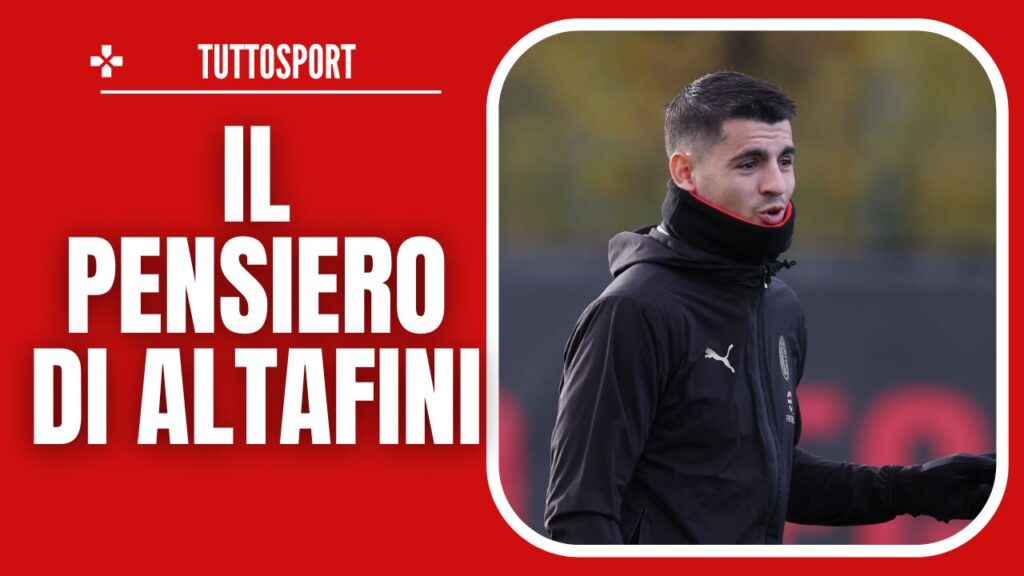Álvaro Morata AC Milan allenamento Milanello