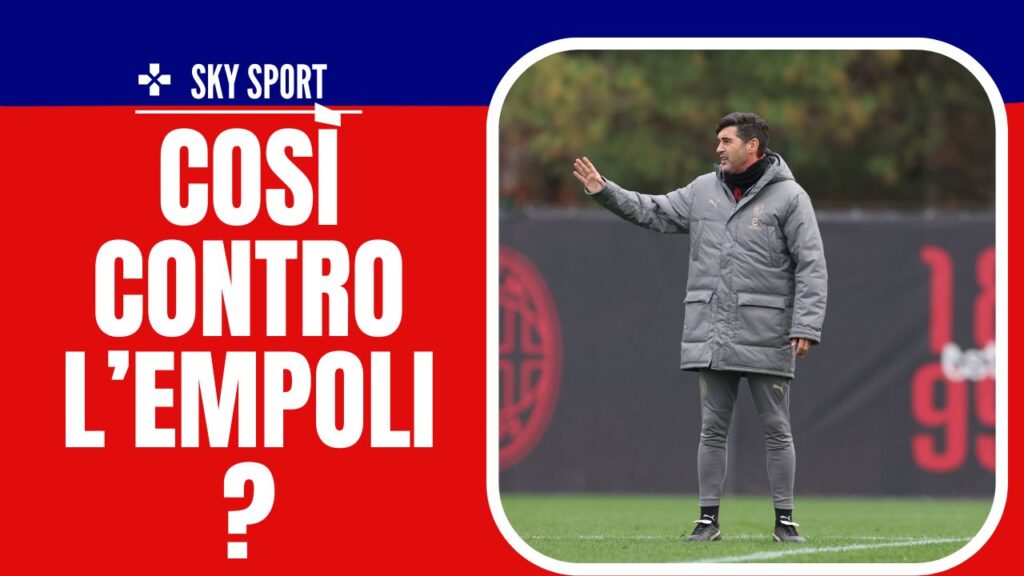 Probabili Formazioni Milan-Empoli Serie A 2024-2025