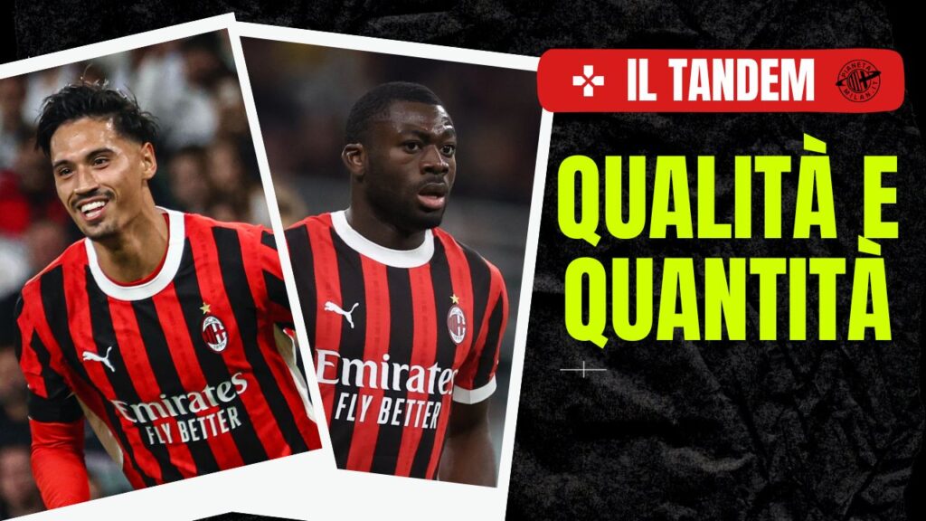 Tijjani Reijnders e Youssouf Fofana, giocatori del Milan 07/11/2024 PianetaMilan.it