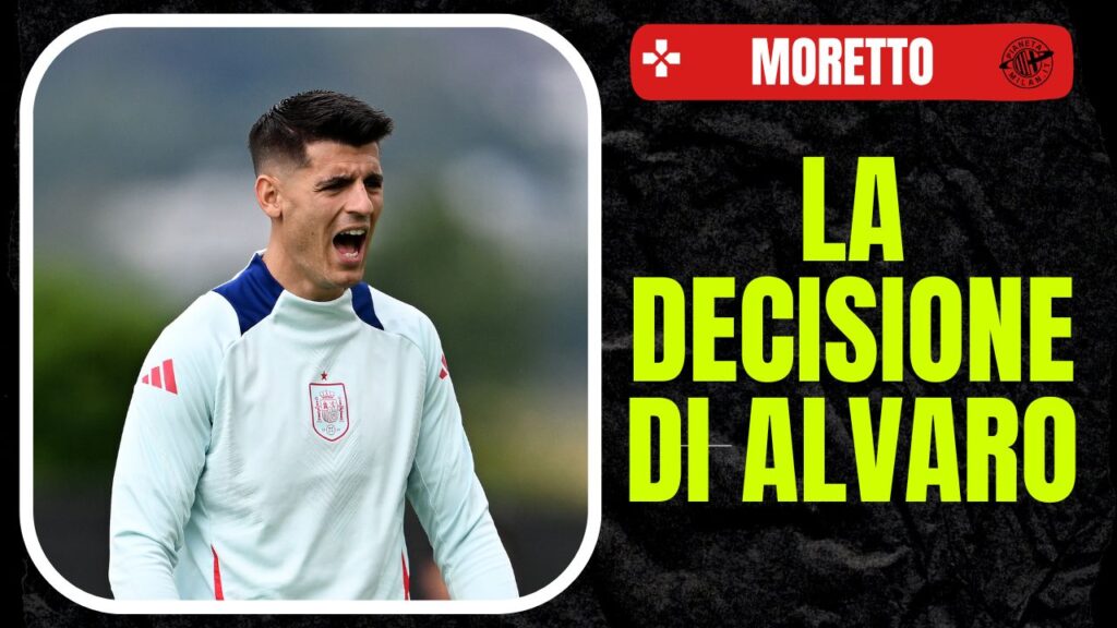 Álvaro Morata Milan Spagna Europei 2024