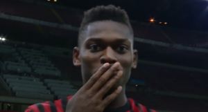 Milan-Juventus, Leao: ecco il suo unico gol contro i bianconeri | VIDEO (screen Gazzetta.it)