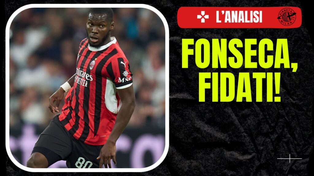 Yunus Musah AC Milan Real Madrid-Milan 1-3 Champions League 2024-2025