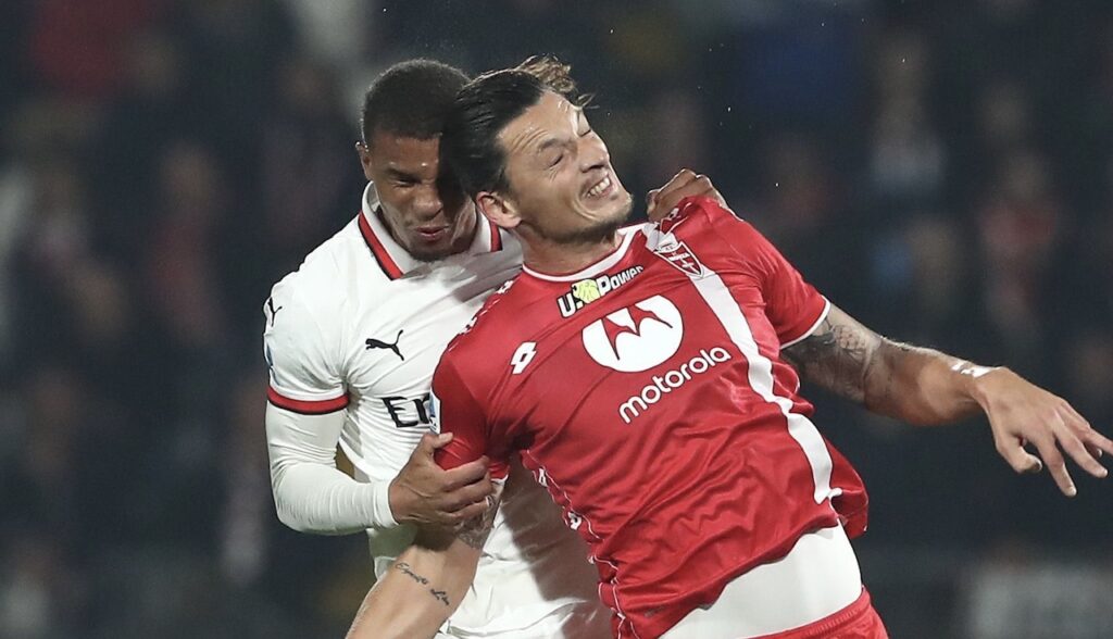 Malick Thiaw AC Milan Monza-Milan 0-1 Serie A 2024-2025