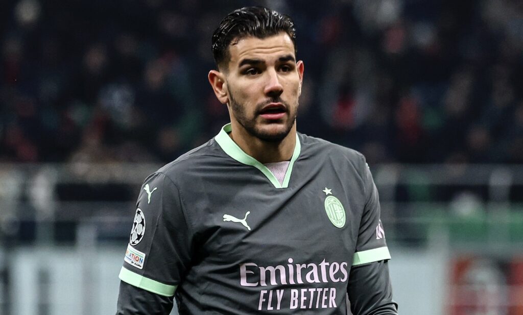 Theo Hernández AC Milan Milan-Stella Rossa 2-1 Champions League 2024-2025