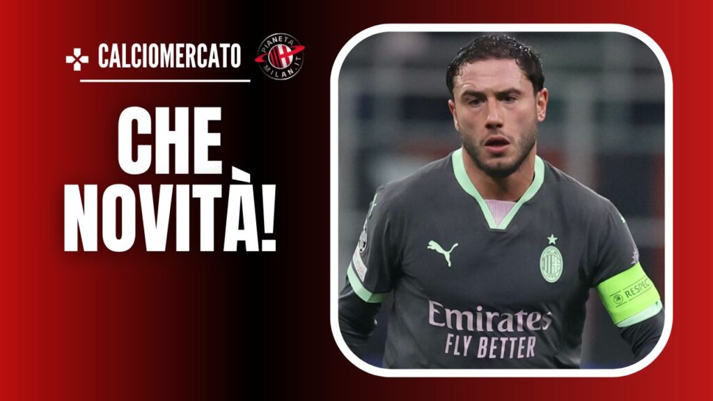 Davide Calabria AC Milan Calciomercato Milan Como