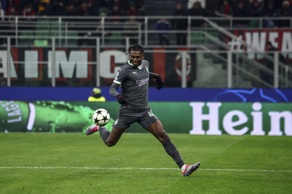 Rafael Leao Milan-Stella Rossa2-1 Champions League 2024-25 news