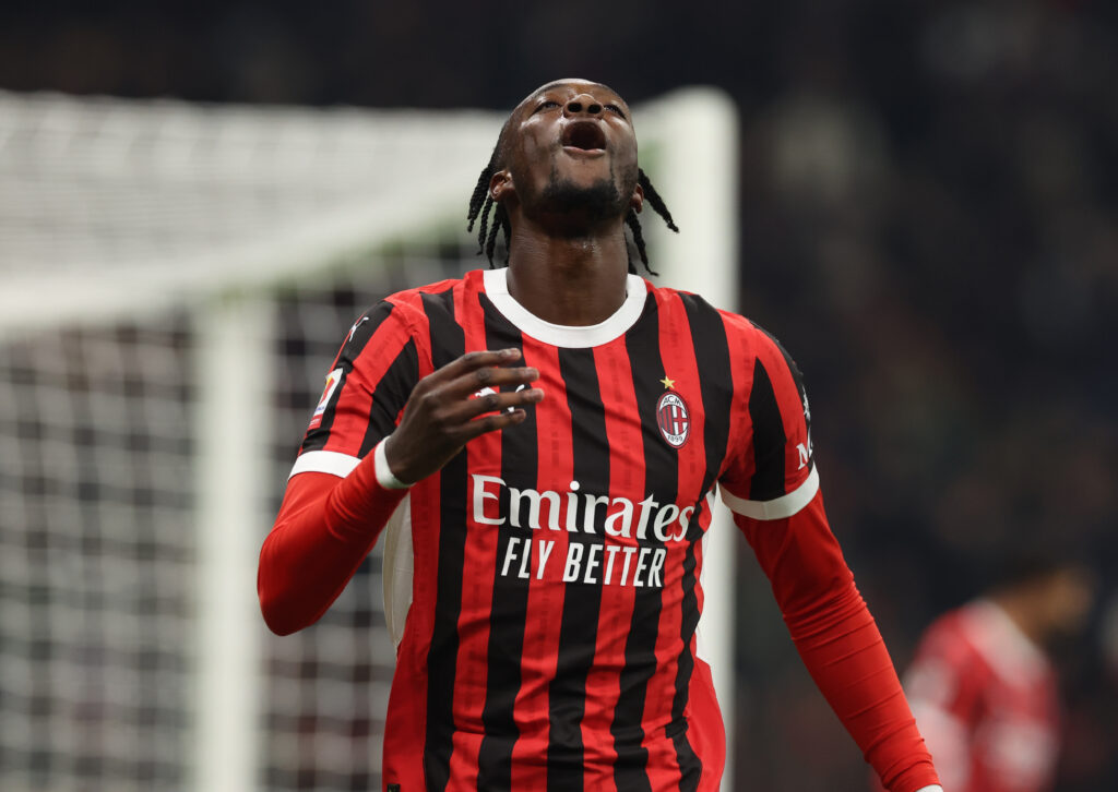 esultanza Tammy Abraham Milan-Sassuolo