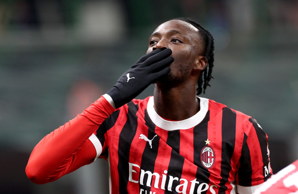 esultanza Tammy Abraham Milan-Sassuolo