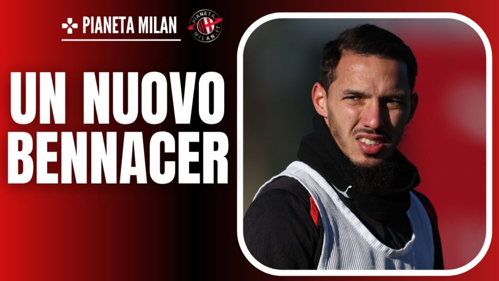 Ismaël Bennacer AC Milan allenamento Milanello