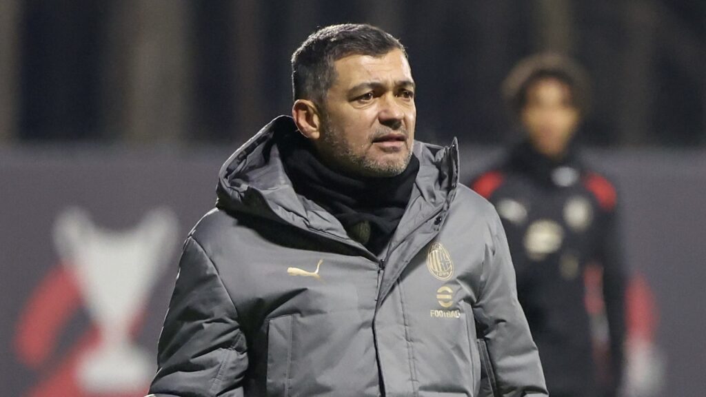 Sergio Conceicao AC Milan allenamento Milanello