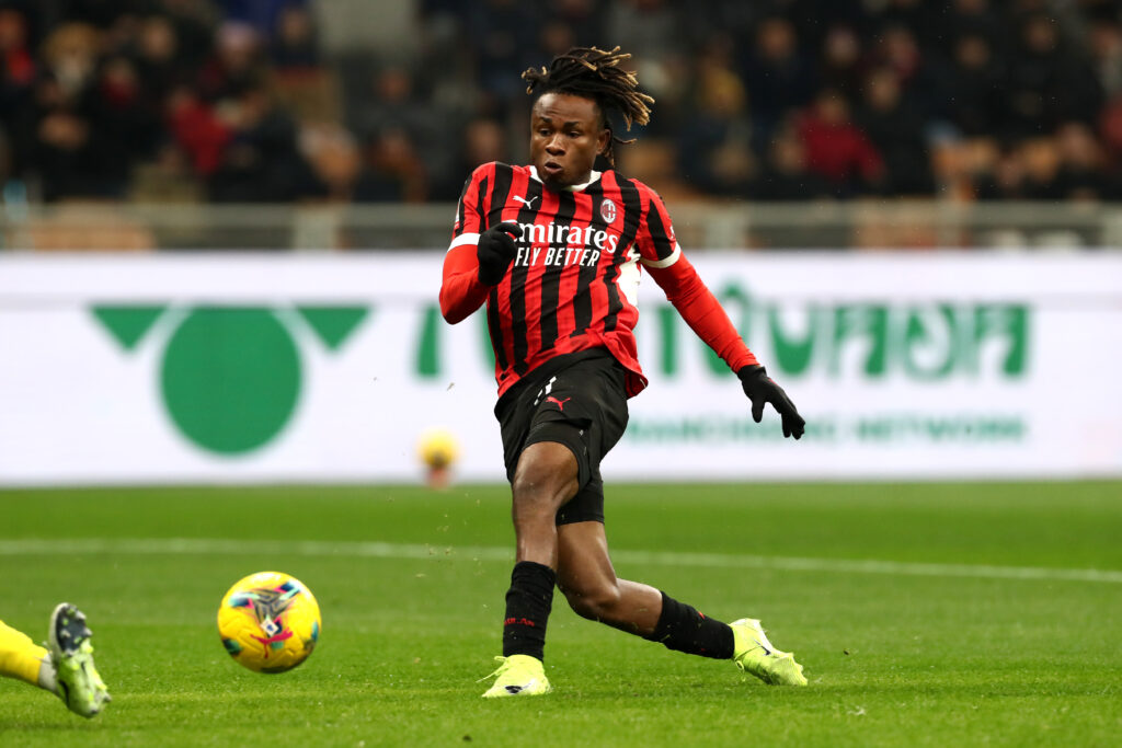 esultanza Samuel Chukwueze Milan-Sassuolo