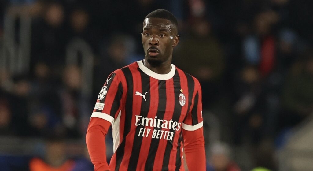 Fikayo Tomori AC Milan Slovan Bratislava-Milan 2-3 Champions League 2024-2025
