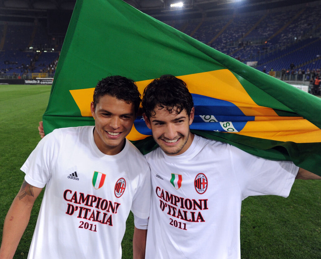 Pato e Thiago Silva