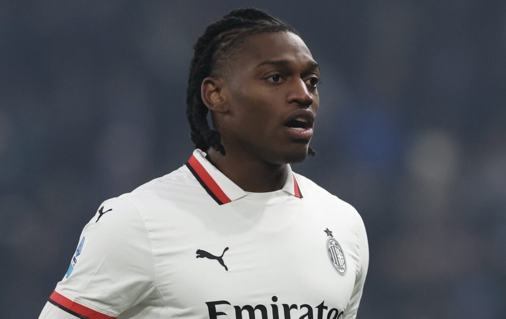 Rafael Leao AC Milan Atalanta-Milan 2-1 Serie A 2024-2025