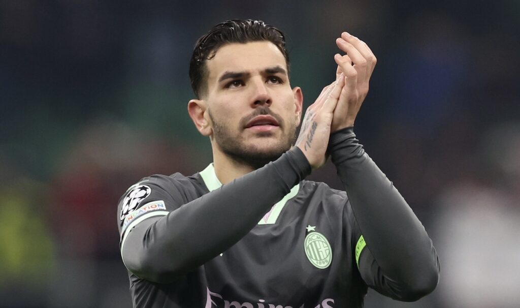 Theo Hernández AC Milan Milan-Stella Rossa 2-1 Champions League 2024-2025