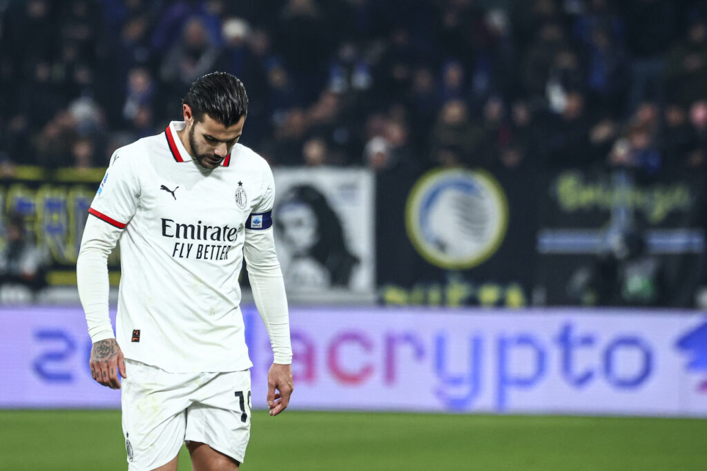 Theo Hernández AC Milan Atalanta-Milan 2-1 Serie A 2024-2025