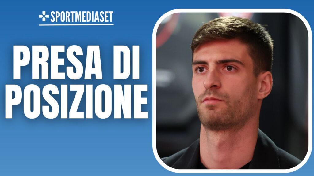 Matteo Gabbia AC Milan Milan-Roma 1-1 Serie A 2024-2025