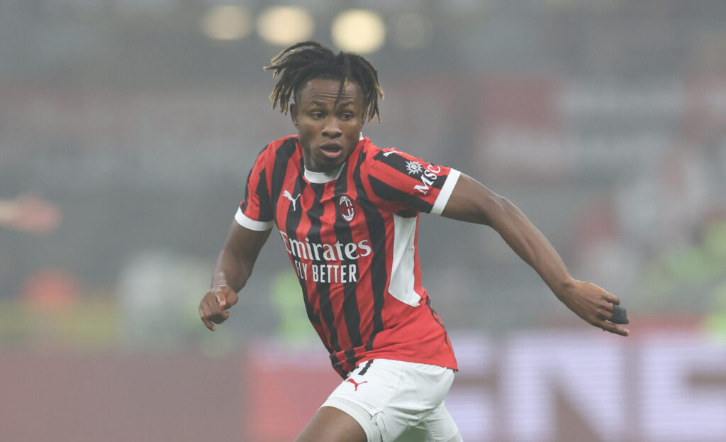 esultanza Samuel Chukwueze Milan-Sassuolo