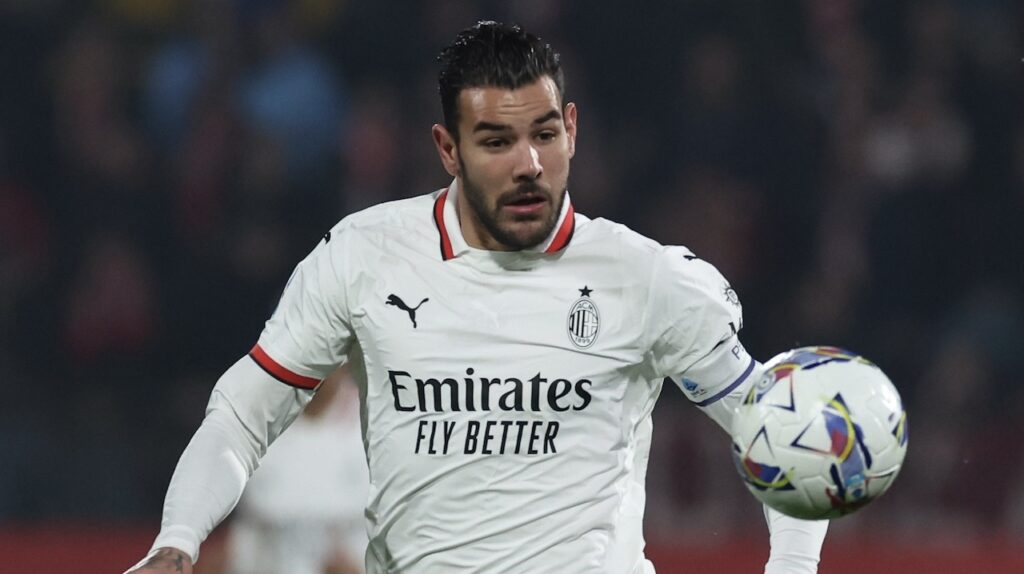 Theo Hernández AC Milan Monza-Milan 0-1 Serie A 2024-2025
